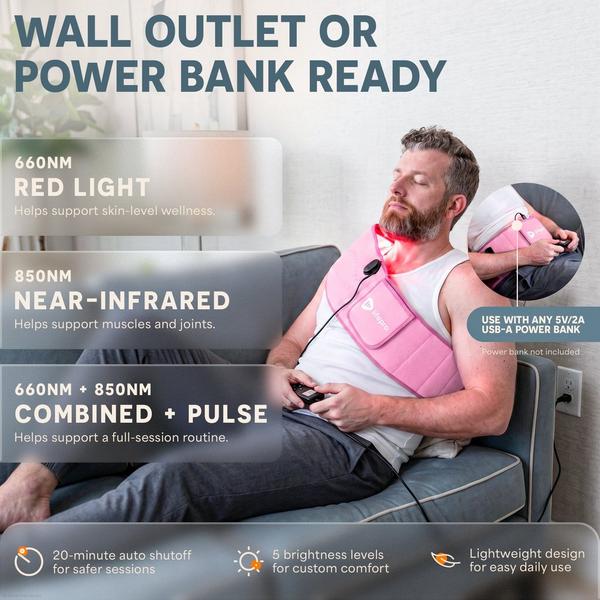 Lifepro Allevared Red Light Therapy Belt #4