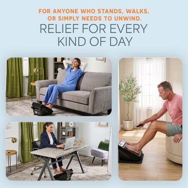 Lifepro Foot Massager with Heat, Deep Kneading & Calf Foot Therapy #5