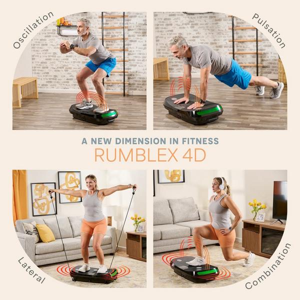 Lifepro Rumblex 4D Vibration Plate Machine with Triple Motors #2