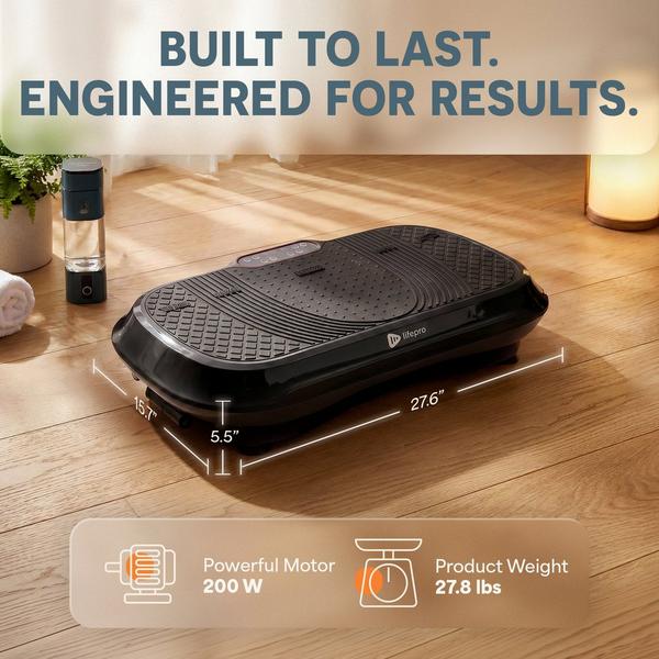 Lifepro Waver Vibration Plate Exercise Machine #2