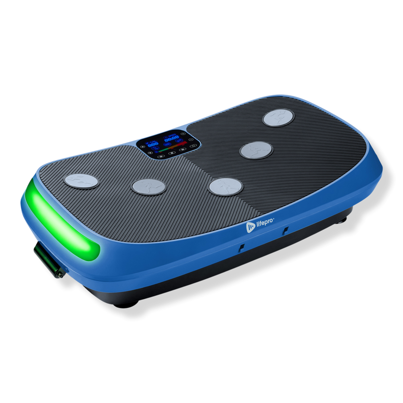 Lifepro - Blue Rumblex 4D Vibration Plate Machine with Triple