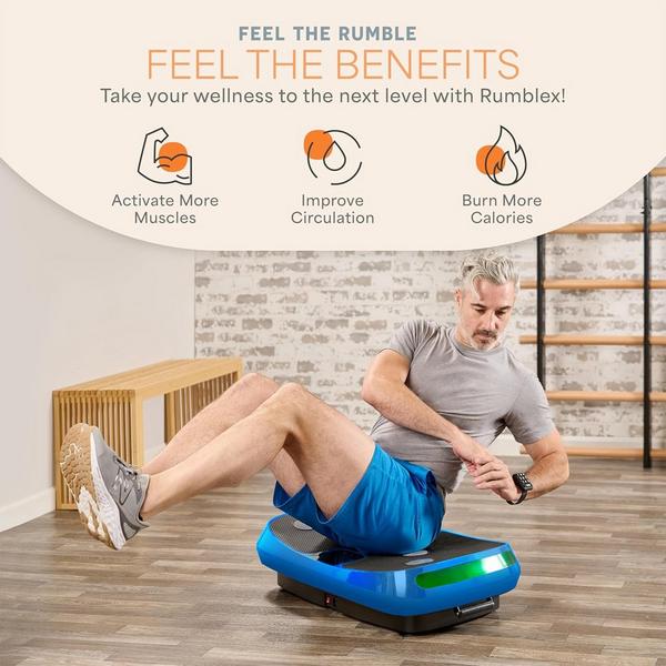 Lifepro Rumblex 4D Vibration Plate Machine with Triple Motors #2