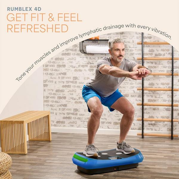 Lifepro Rumblex 4D Vibration Plate Machine with Triple Motors #4