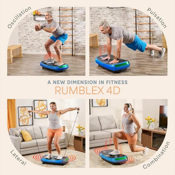 Lifepro Rumblex 4D Vibration Plate Machine with Triple Motors #5