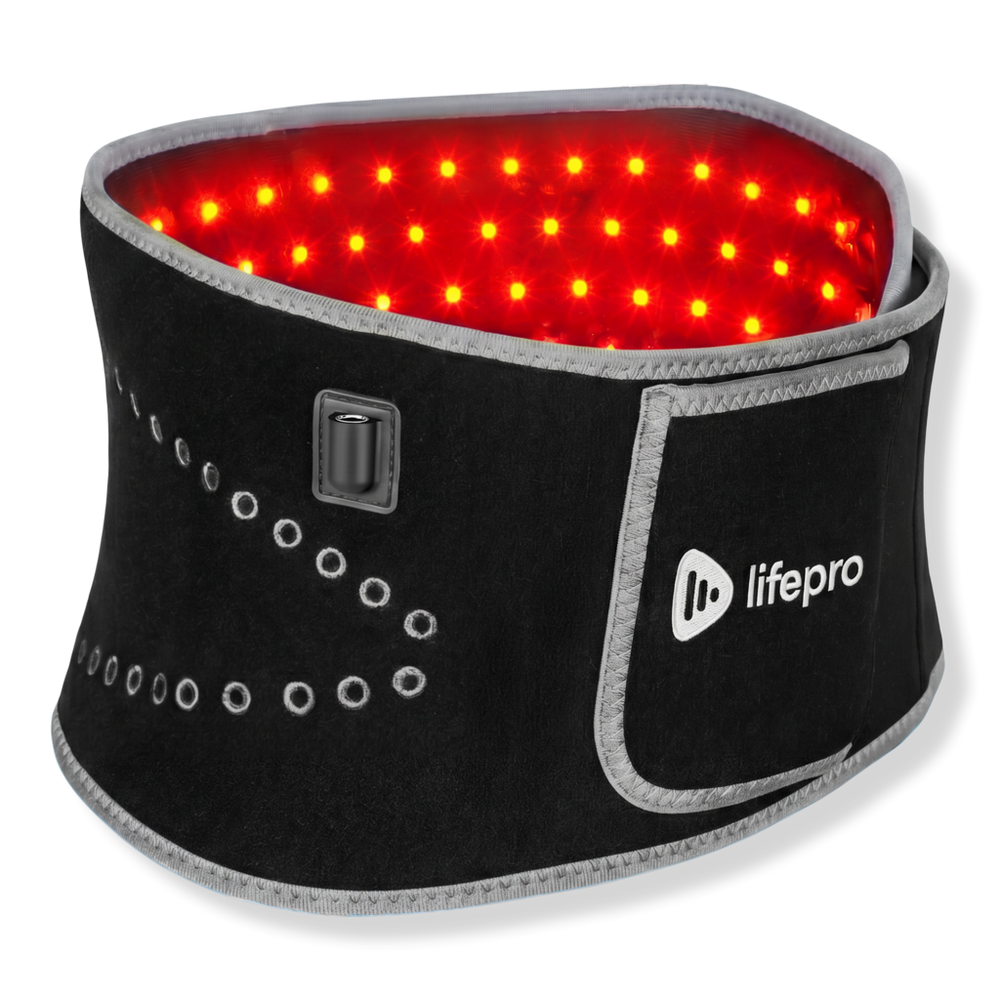 Lifepro Allevared Red Light Therapy Belt - Black