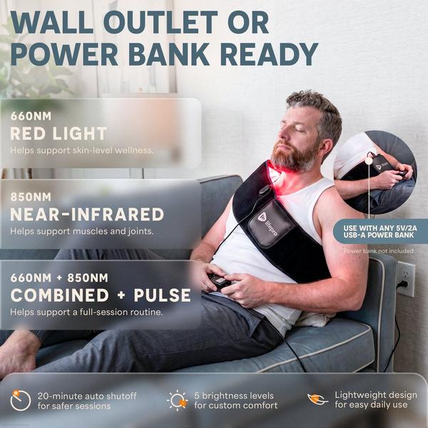 Lifepro Allevared Red Light Therapy Belt #4