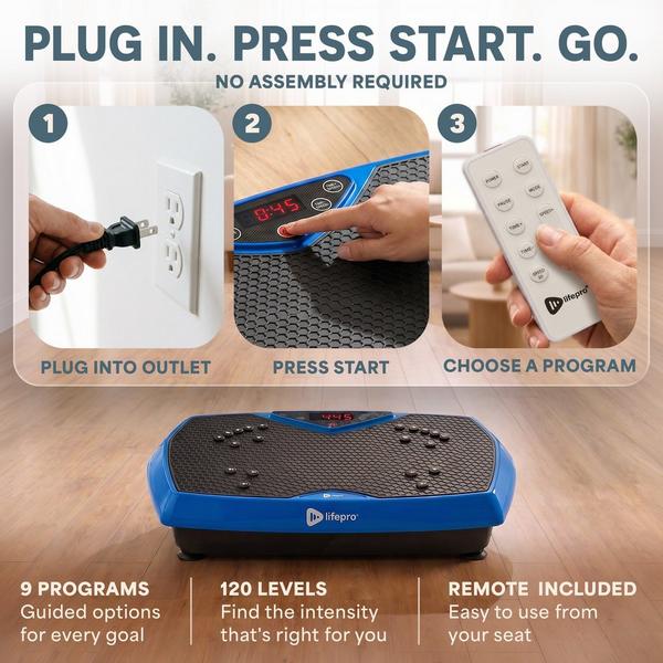 Lifepro HexaPlate Vibration Exercise Machine #4