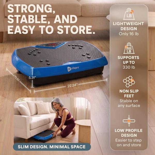 Lifepro HexaPlate Vibration Exercise Machine #7