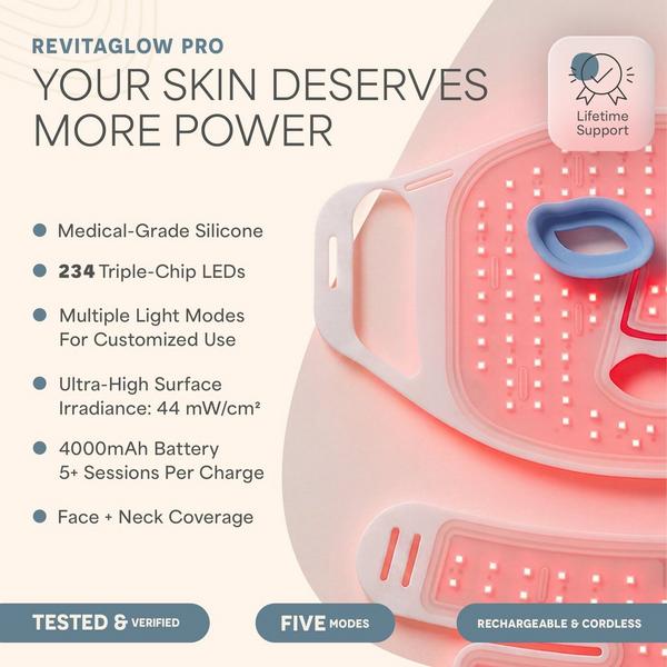 Lifepro Silicone LED Face Mask Redlight Therapy #6