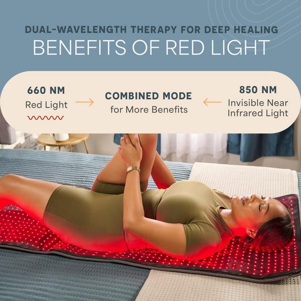 Lifepro Allevabody Fit Red Light Therapy Mat Blanket #5