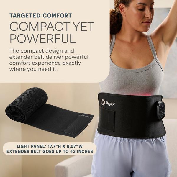 Lifepro Allevared Mini Red Light Therapy Belt #7