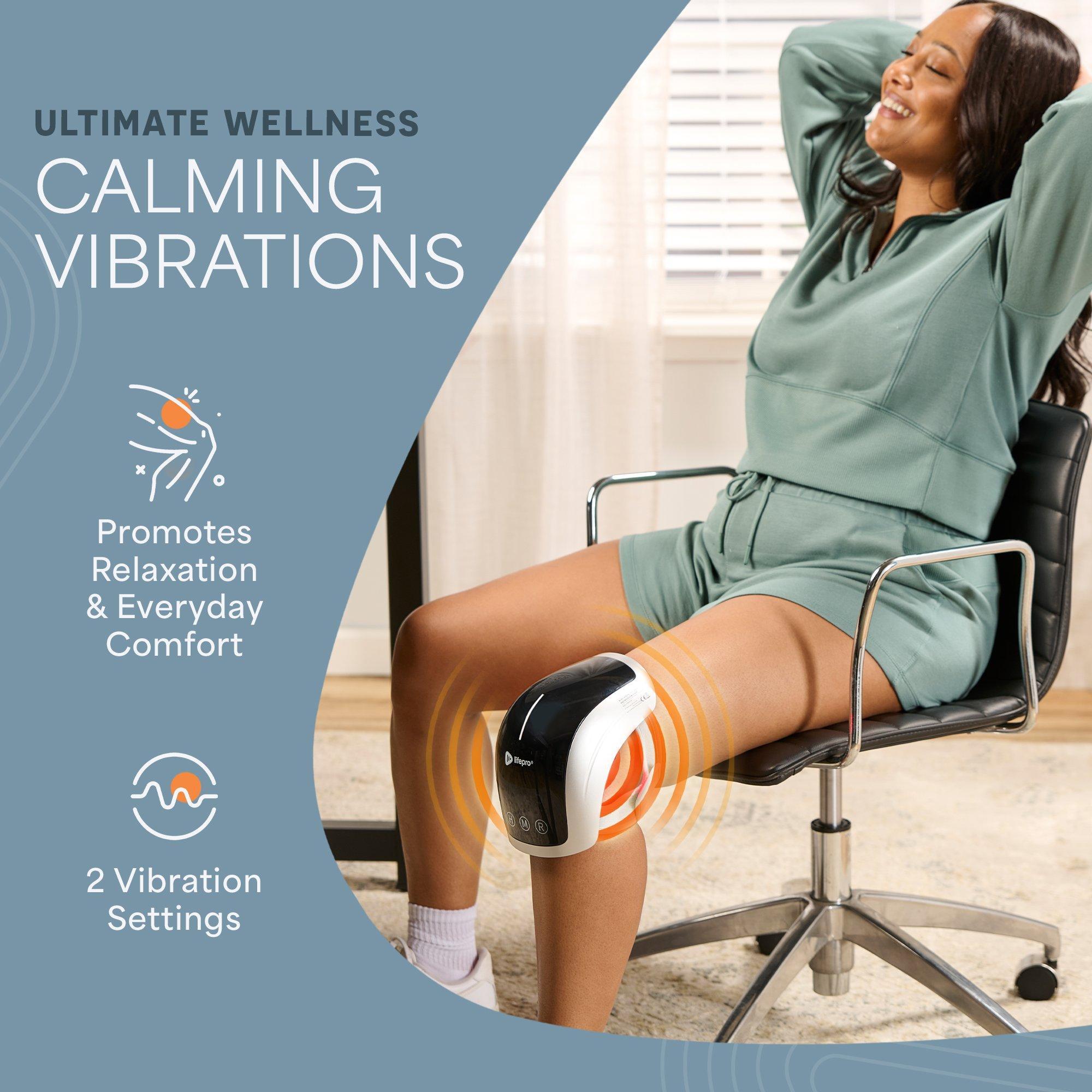 Lifepro Knee Massager with Heat & Red Light Therapy — фото 3