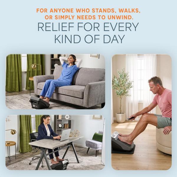Lifepro Foot Massager with Heat, Deep Kneading & Calf Foot Therapy #5