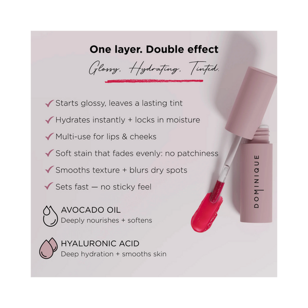 Dominique Pillow Soft Hydrating Lip & Cheek Stain #6