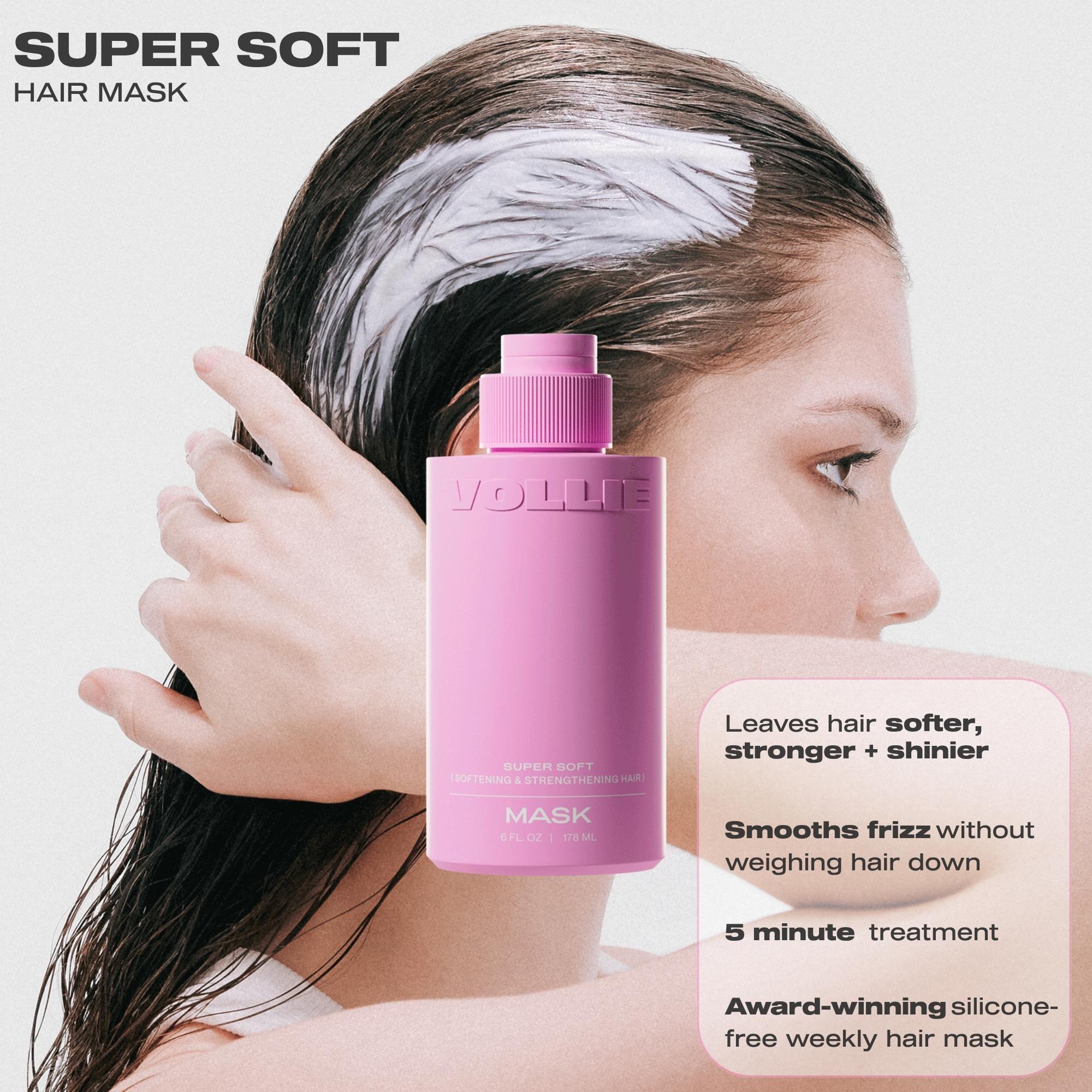 Смягчающая и укрепляющая маска для волос Vollie Super Soft — фото 2
