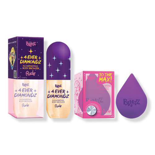 Rude - Gold Bratz 4 Ever Diamondz Radiant Body Oil - Gold Set