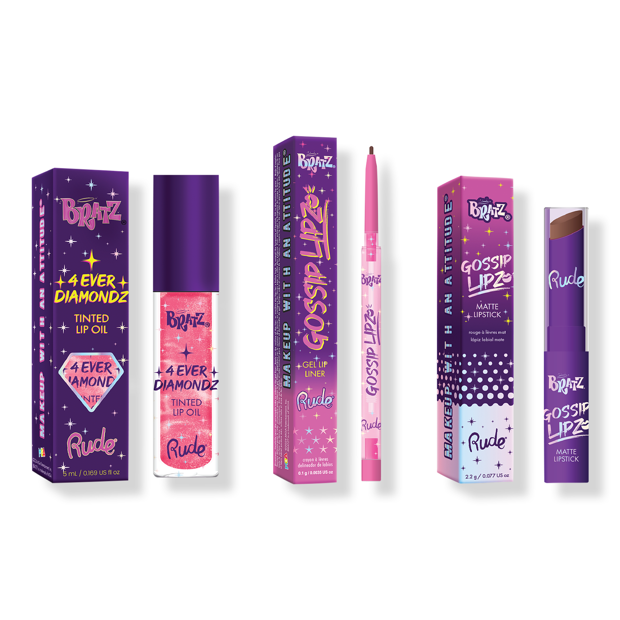 Rude Bratz Lip Kit #1