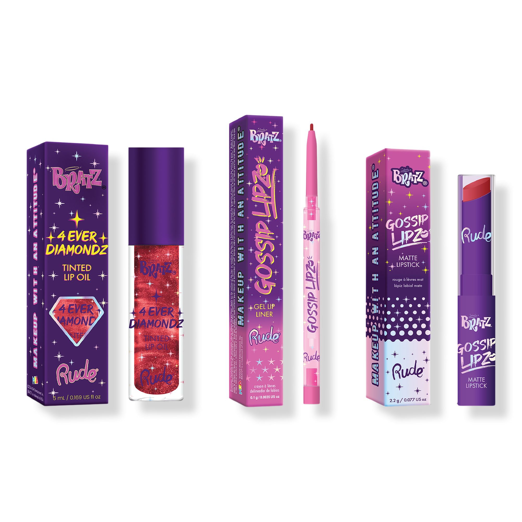 Rude Bratz Lip Kit #1