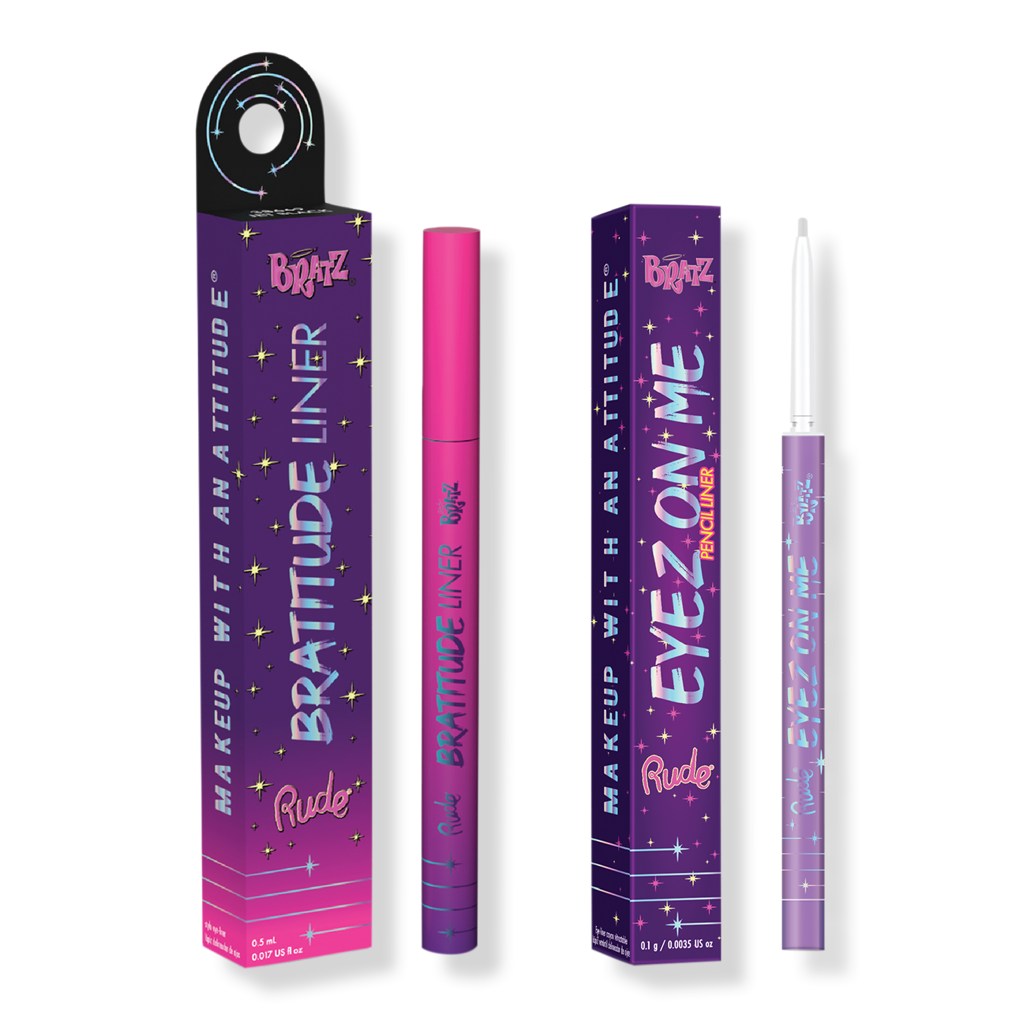 Rude Bratz Bratitude Eyeliner Duo #1