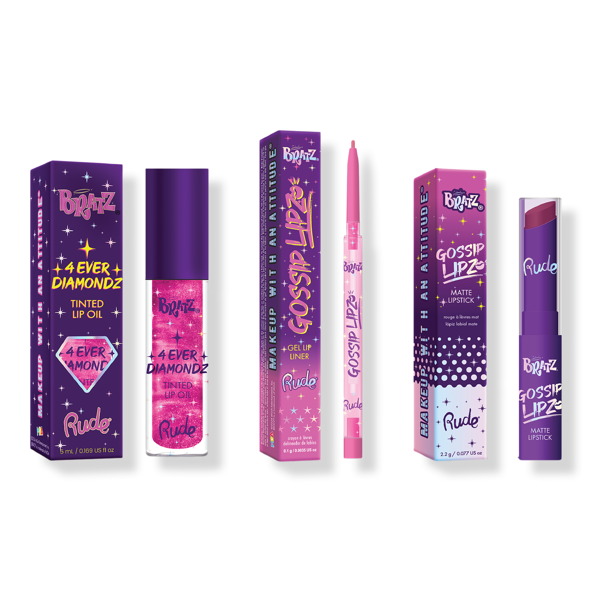Rude Bratz Lip Kit #1