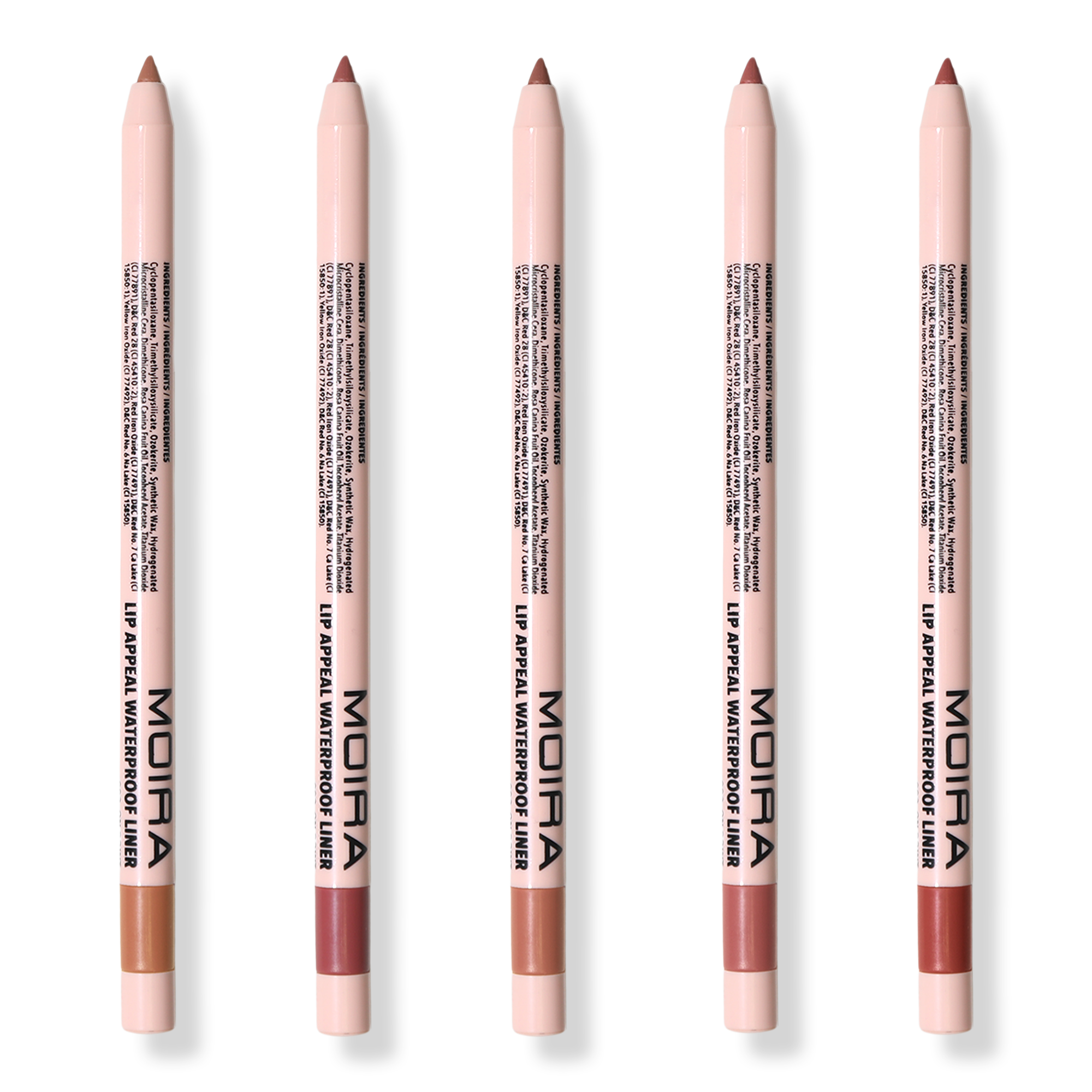 Moira Cosmetics Lip Appeal Waterproof Liner Kit #1