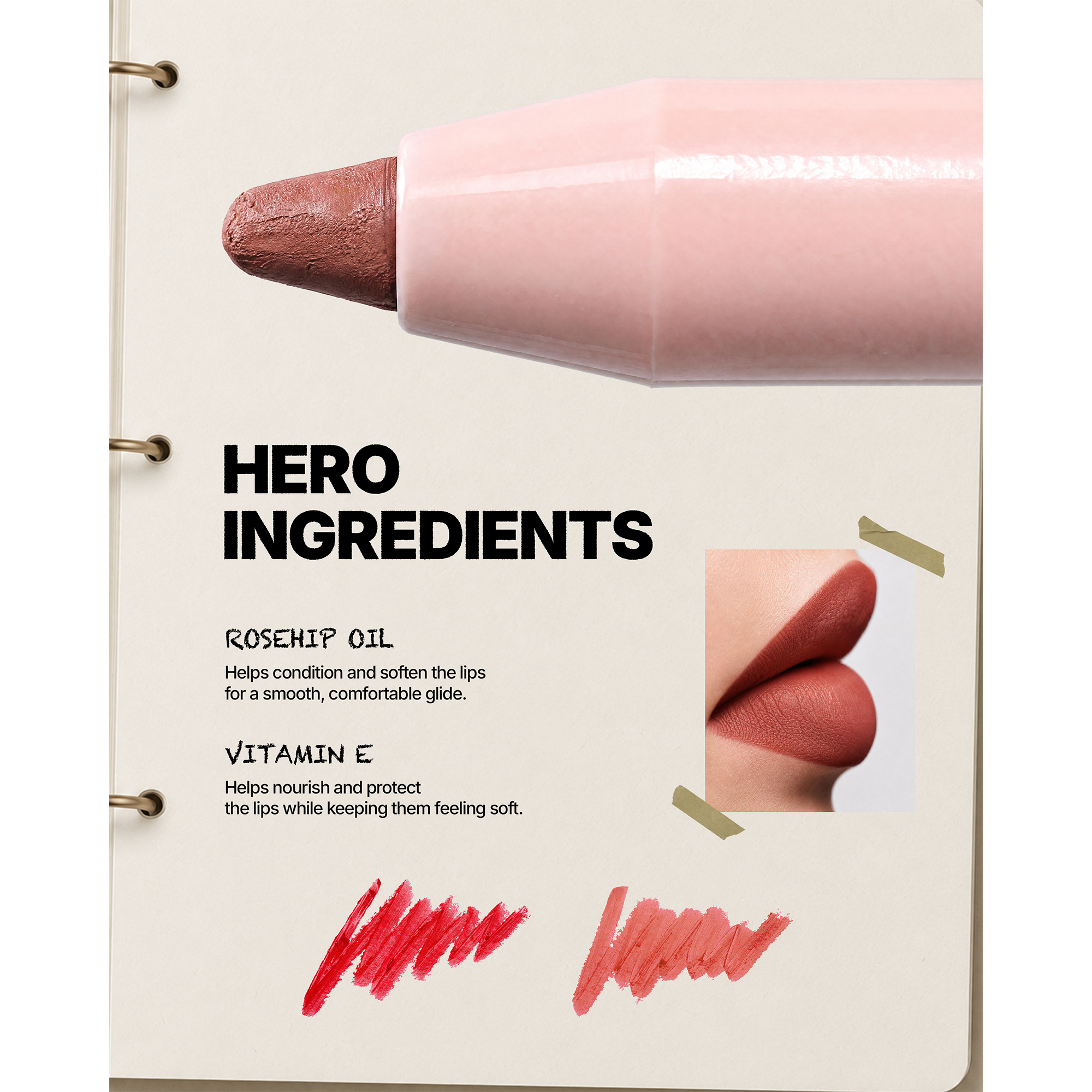 Набор водостойких карандашей для губ Moira Cosmetics Lip Appeal — фото 8