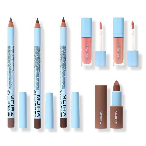 Moira Cosmetics Cool Brown Lip Kit #1