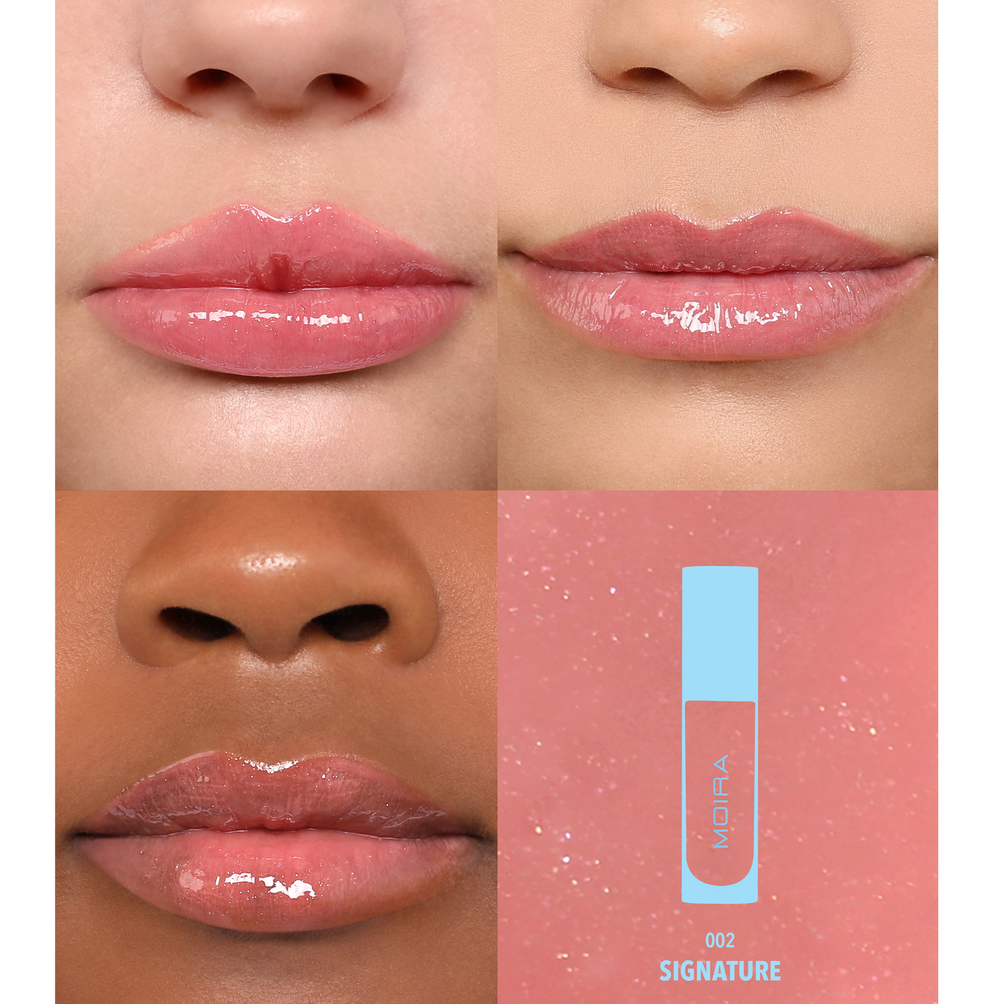 Набор для губ Moira Cosmetics Cool Brown Lip Kit — фото 4