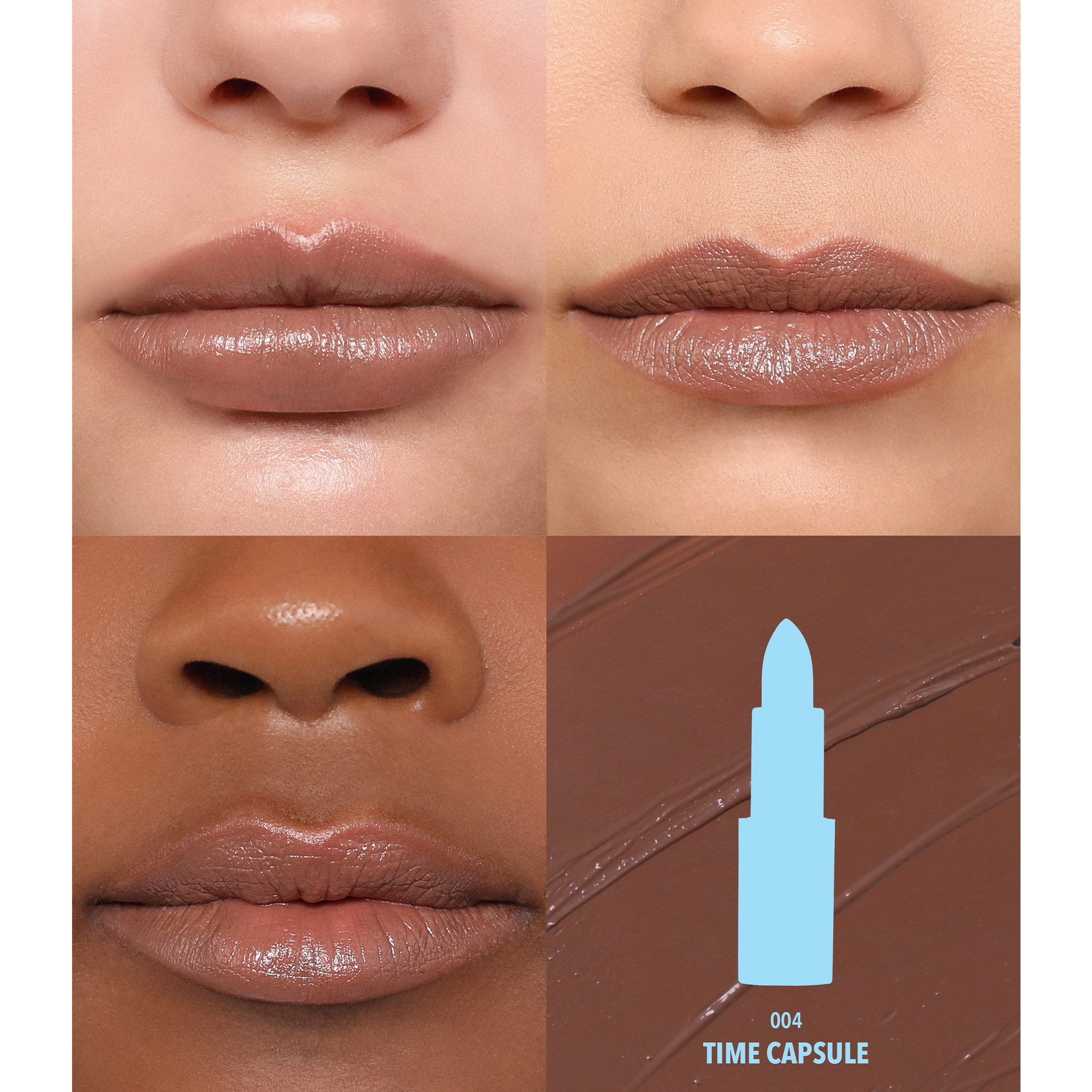 Набор для губ Moira Cosmetics Cool Brown Lip Kit — фото 6