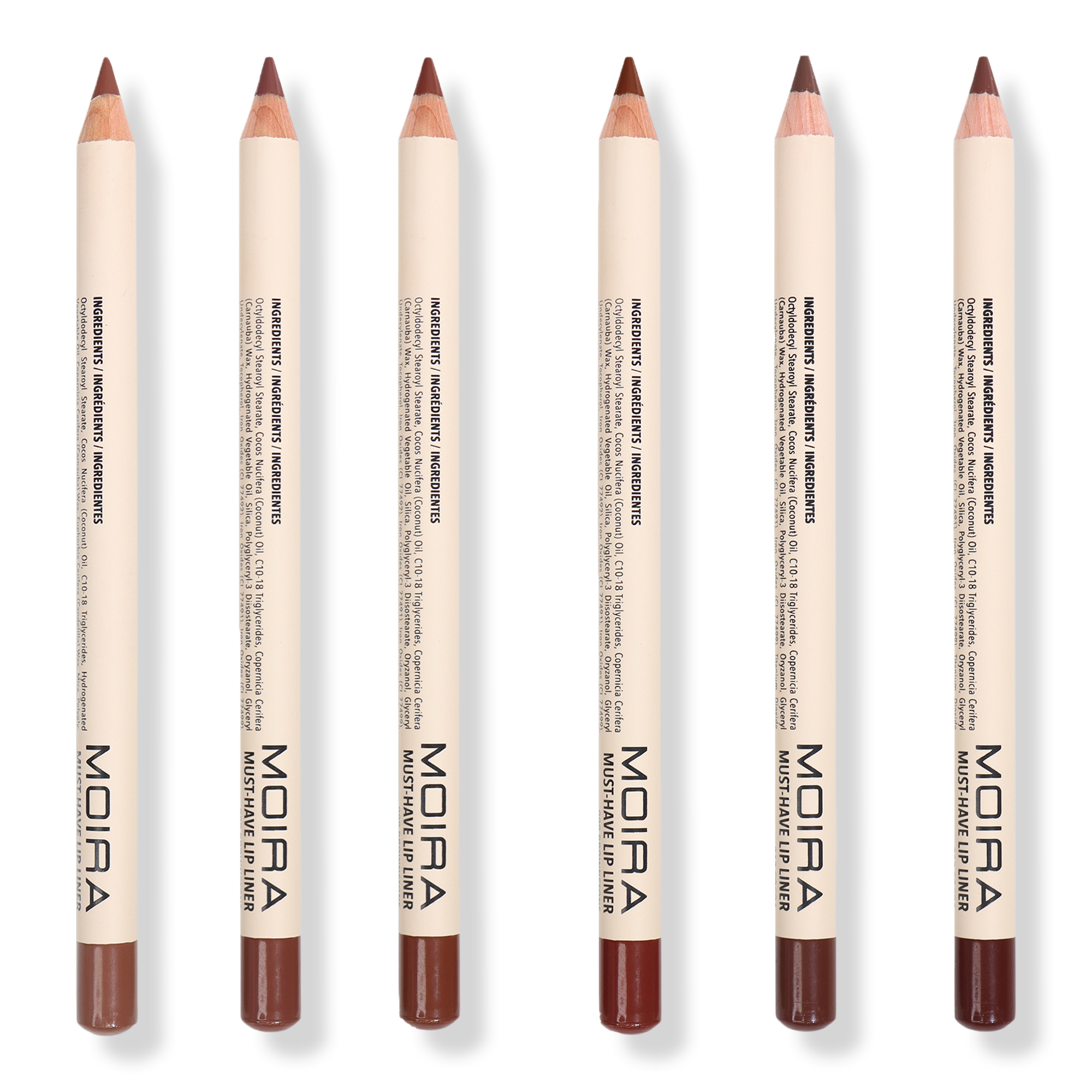 Moira Cosmetics Must-Have Lip Liner Kit #1