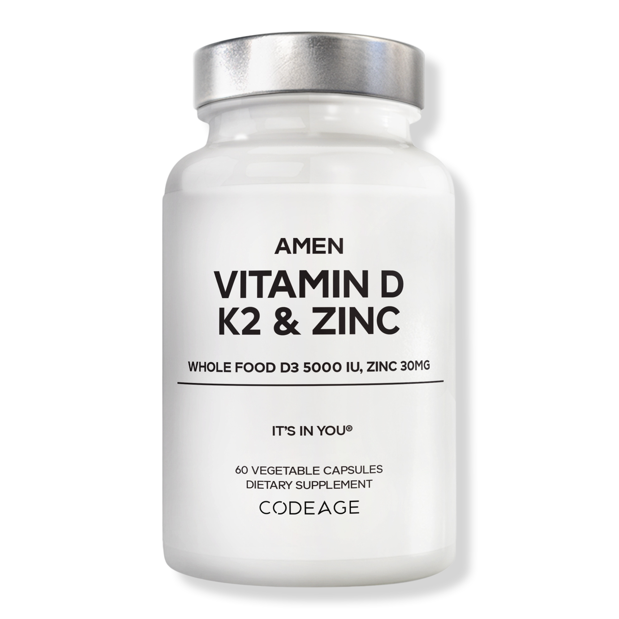 CODEAGE Amen Vitamin D, Zinc & K2 #1