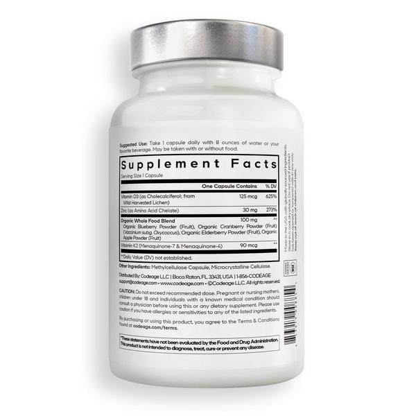 CODEAGE Amen Vitamin D, Zinc & K2 #8