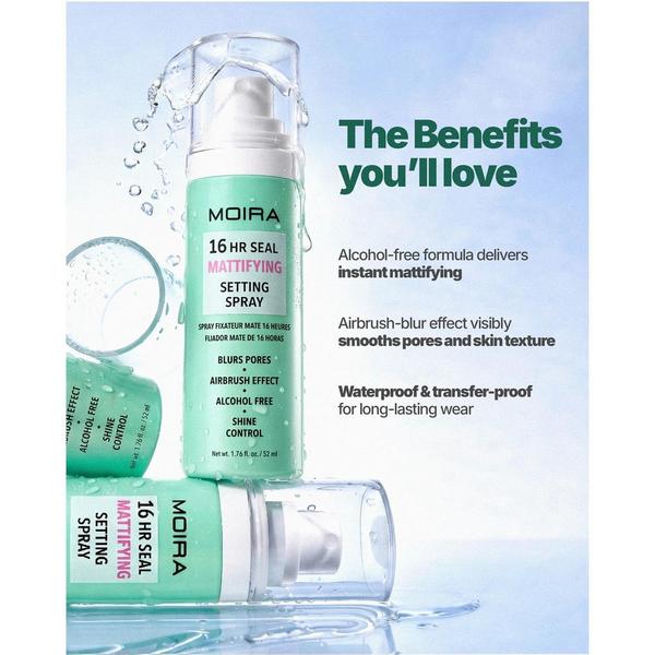 Moira Cosmetics 16HR Grip & Set Kit #3