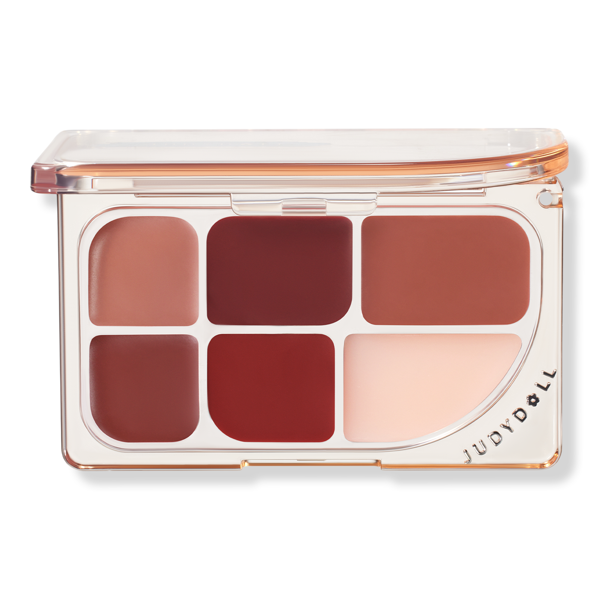JudyDoll 6-Color Multi-Use Lip Palette #1