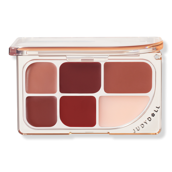 JudyDoll 6-Color Multi-Use Lip Palette #1