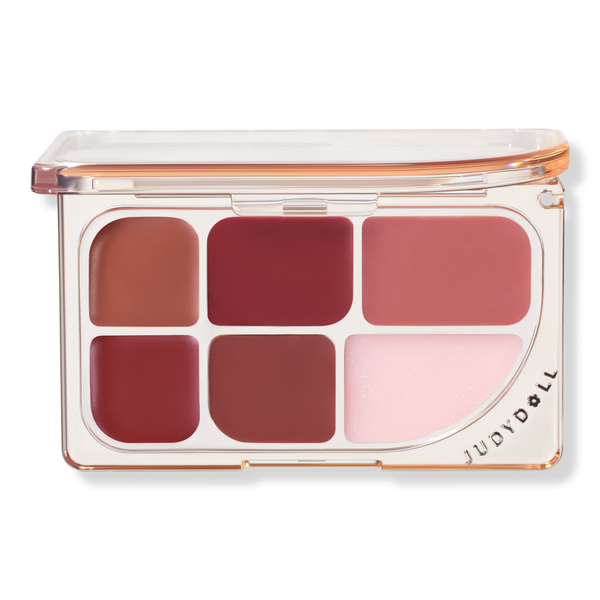 JudyDoll 6-Color Multi-Use Lip Palette #1