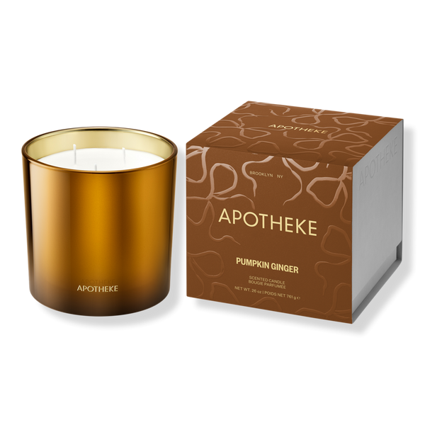 APOTHEKE Pumpkin Ginger Scented Candle #1