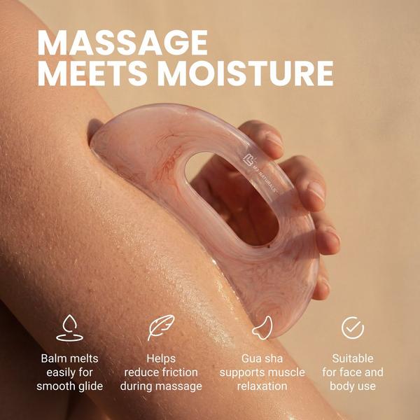 M3 Unscented Beef Tallow Balm + Body Gua Sha Set #7