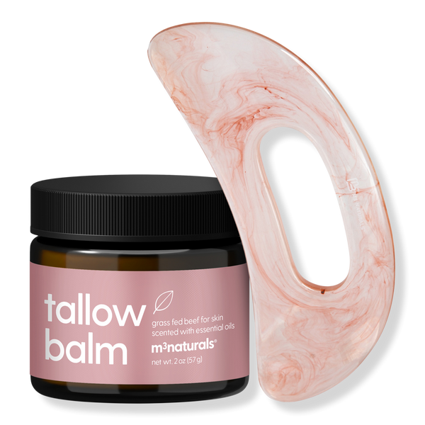 M3 Scented Beef Tallow Balm + Body Gua Sha Set #1
