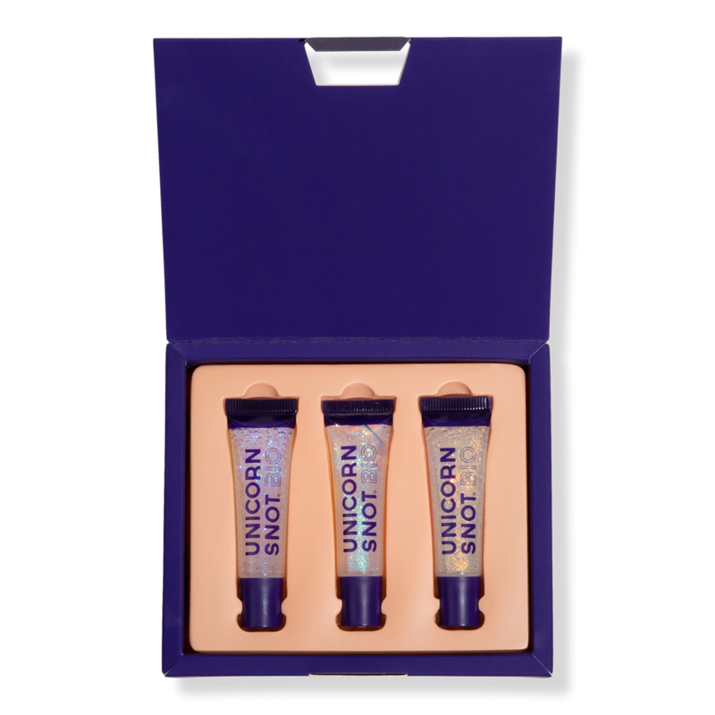 LUCID DREAM ガウルセット Unicorn Snot - Bio Galaxy, Cosmos, Nova Glitter Boss Lip Gloss
