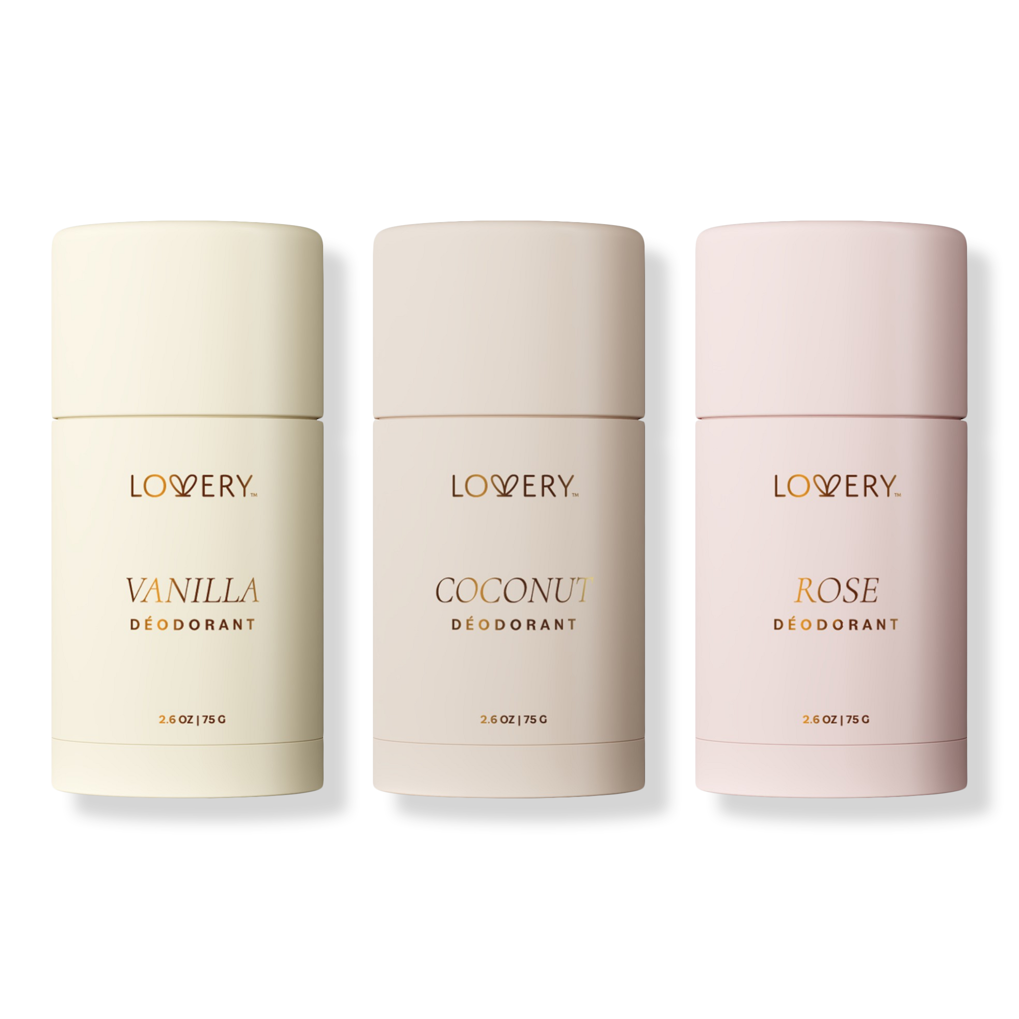 Lovery Scented Natural Deodorant Gift Set #1