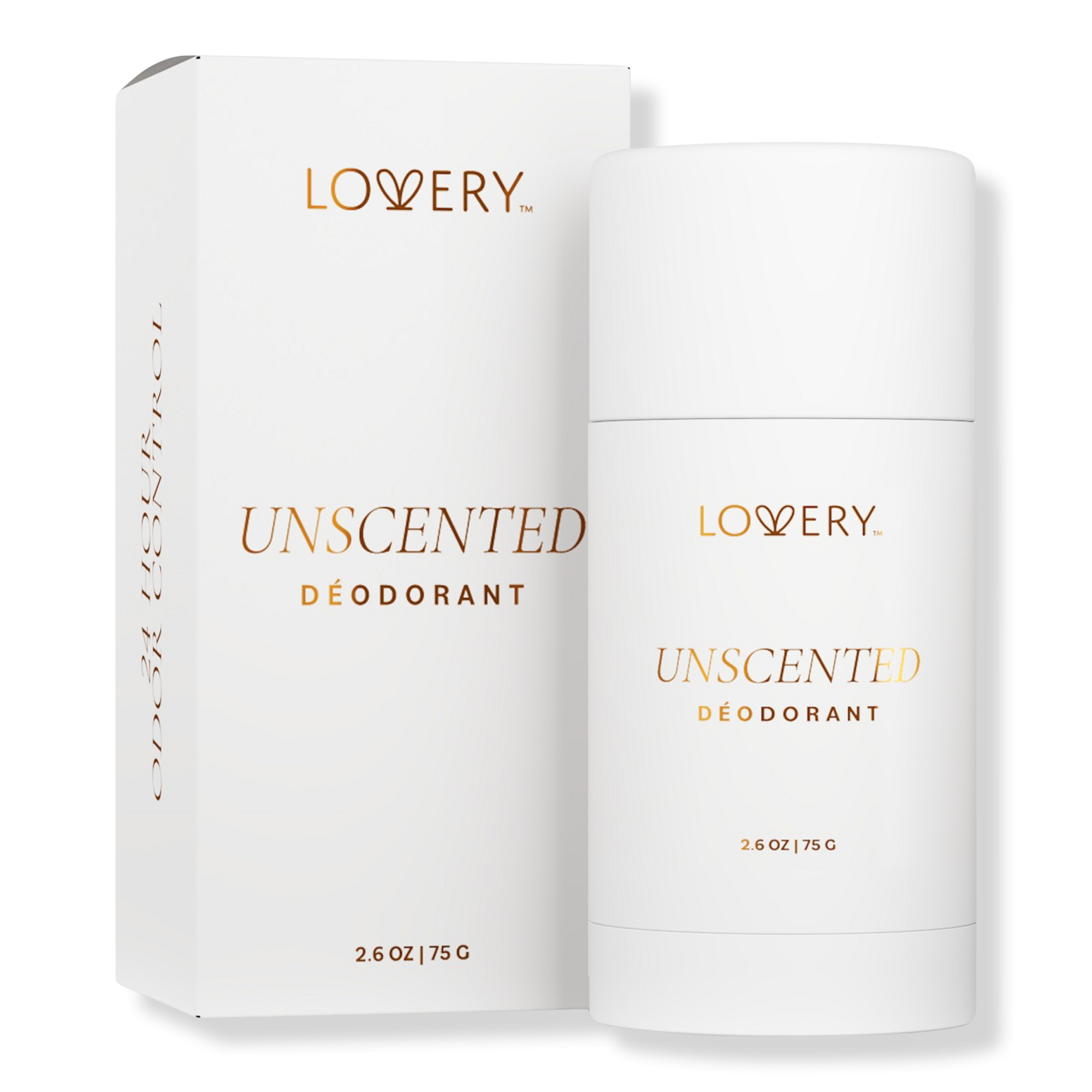 Lovery Unscented Aluminum-Free Deodorant Stick #1