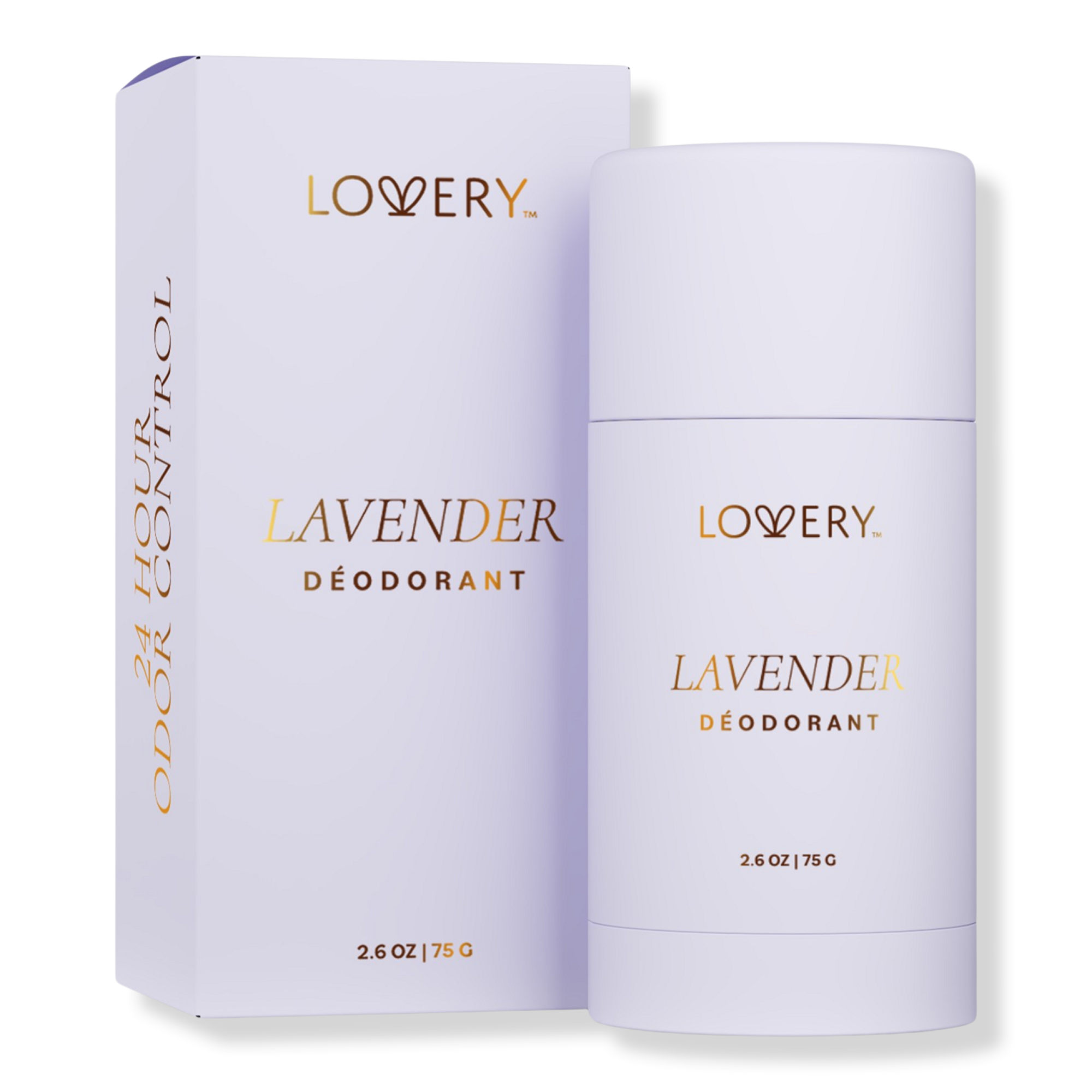 Lovery Lavender Aluminum-Free Deodorant Stick #1