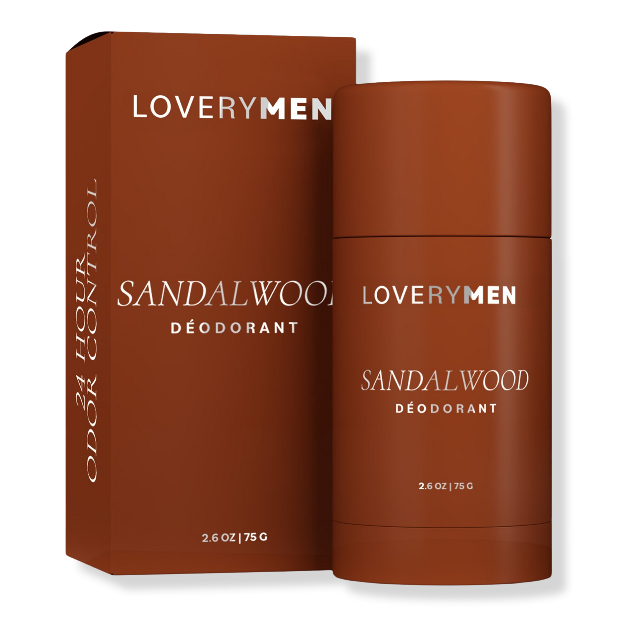 Lovery Sandalwood Aluminum-Free Deodorant Stick #1