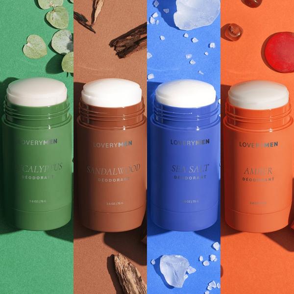 Lovery Aluminum-Free Men's Deodorant Stick Gift Set #2