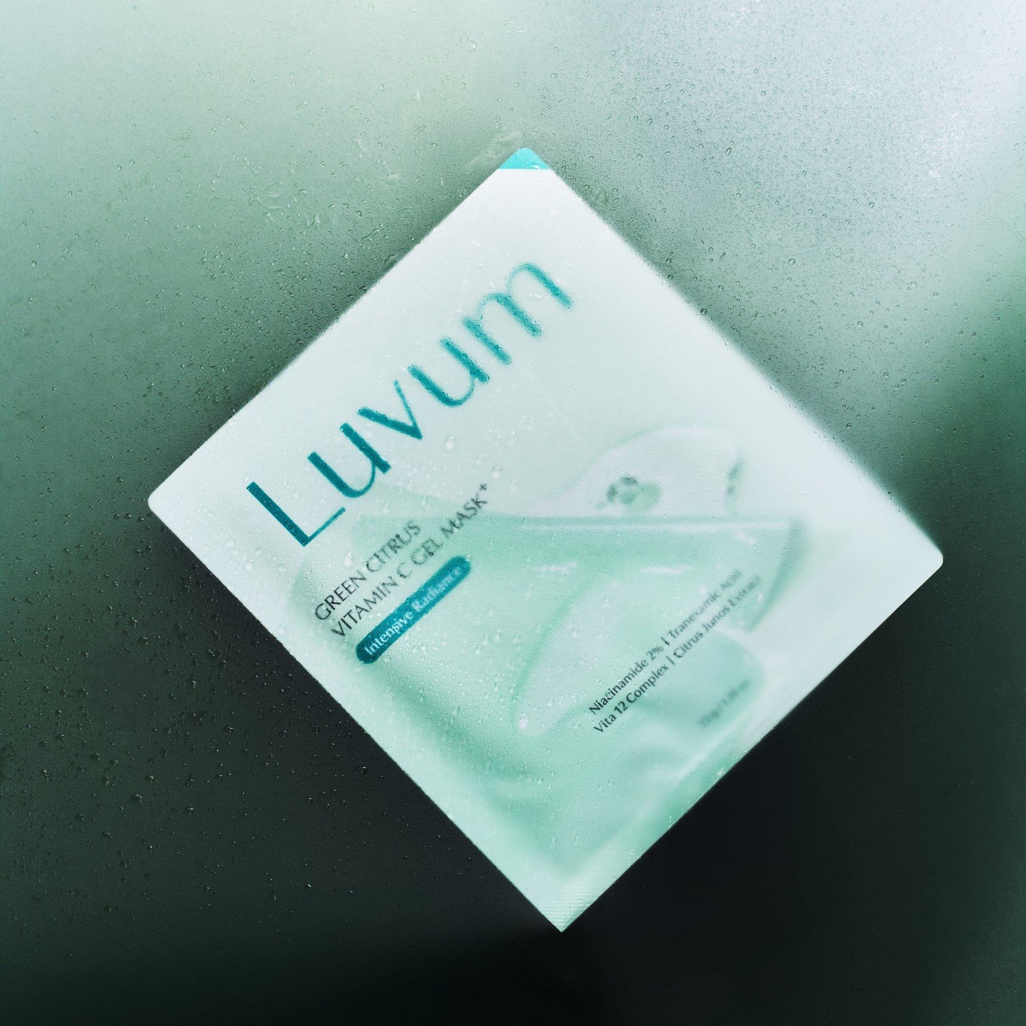 Luvum Green Citrus Vitamin C Gel Mask Plus — фото 6