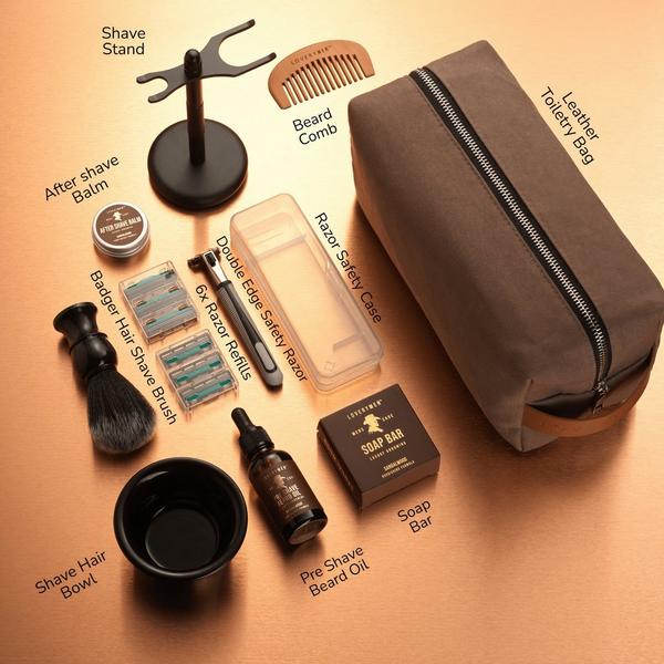 Lovery Deluxe Safety Razor Shaving Kit #4