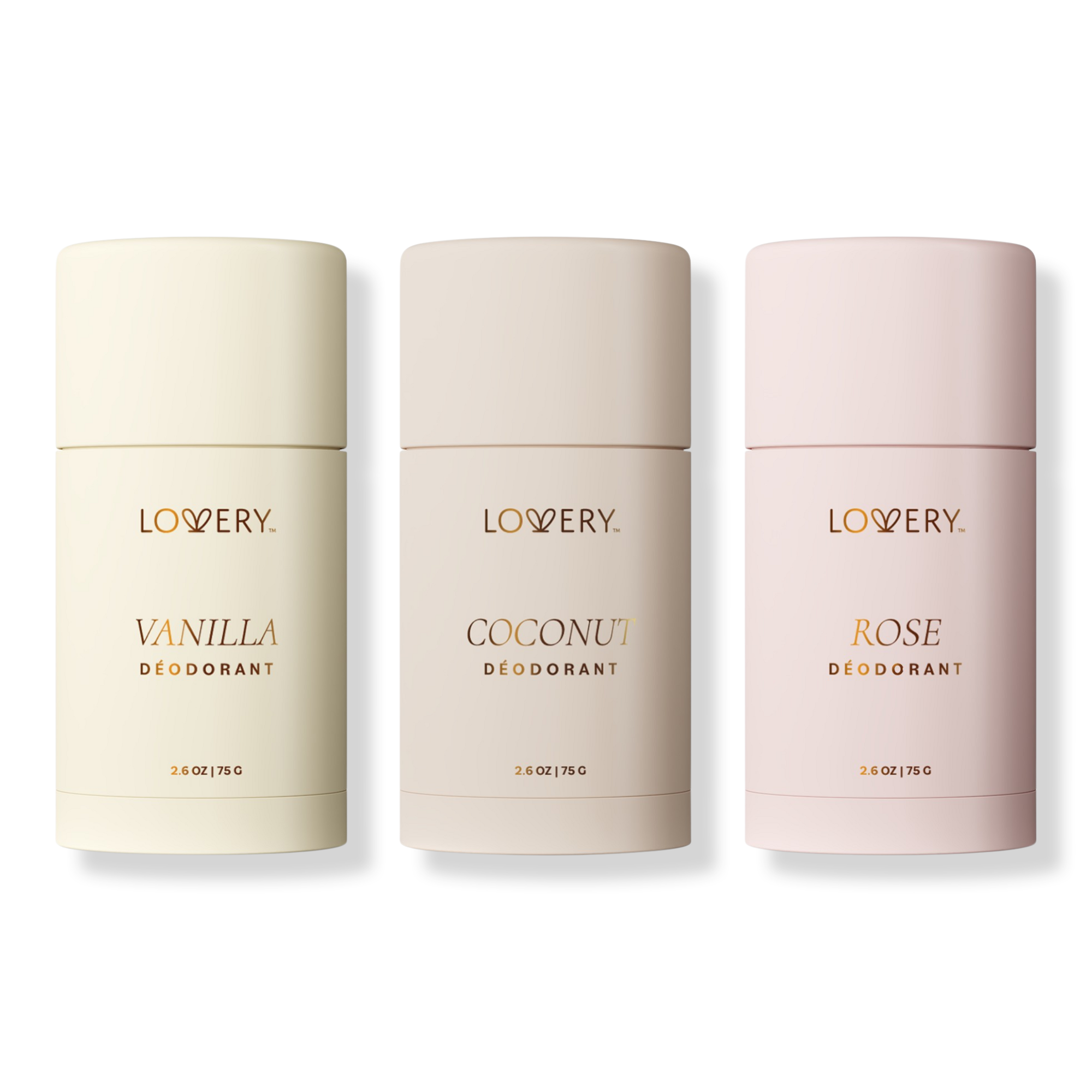 Lovery Aluminum-Free Deodorant Stick Gift Set #1