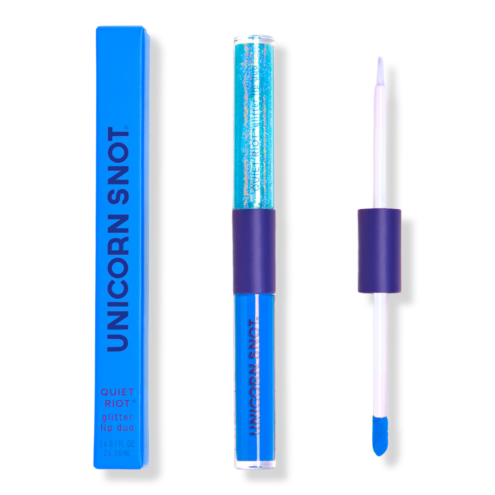 Unicorn Snot Quiet Riot Glitter Lip Duo #1