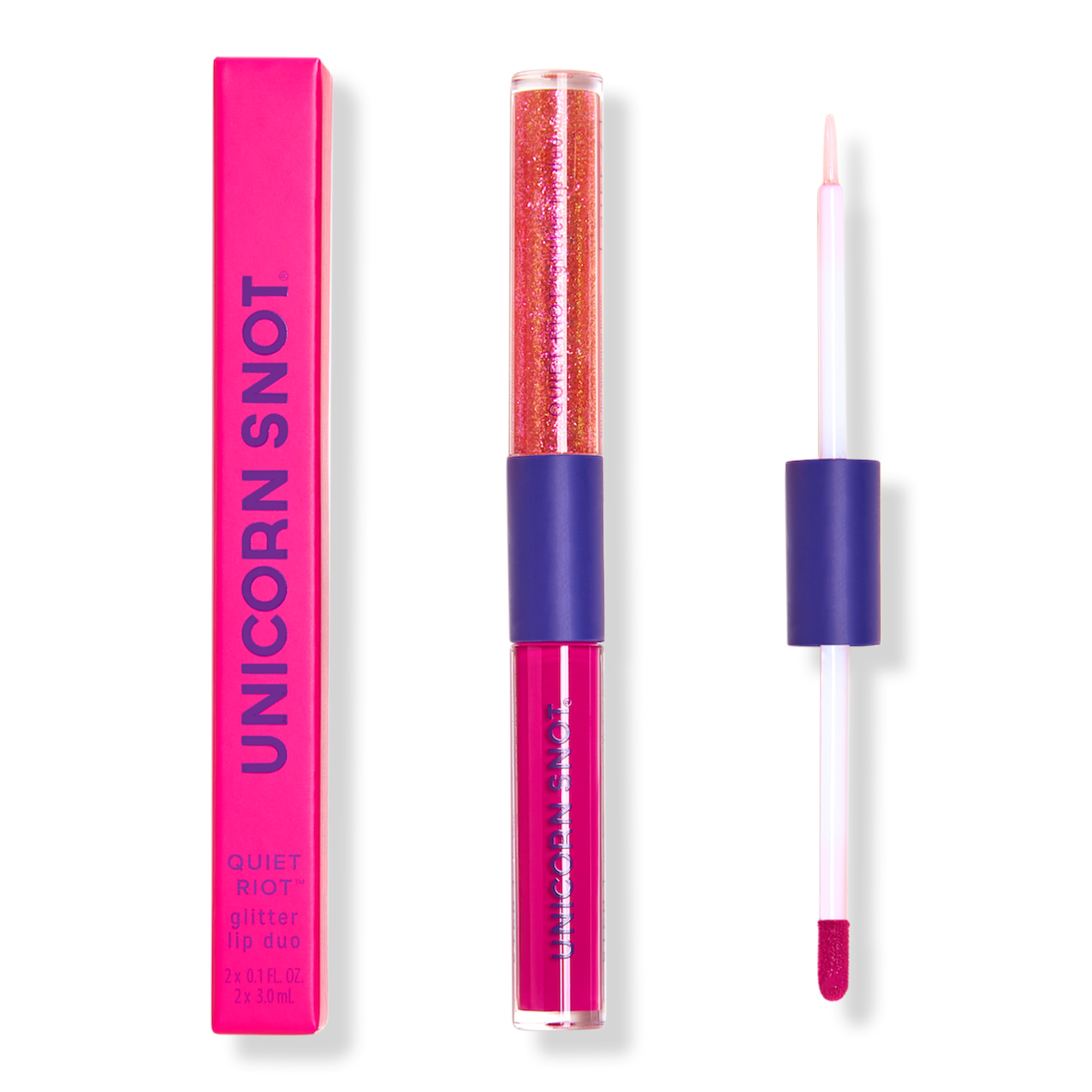 Unicorn Snot Quiet Riot Glitter Lip Duo #1